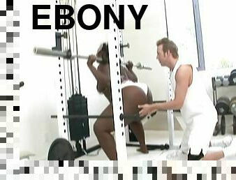 Fat Ebony DeCollector Fucked By Gym Instructor
