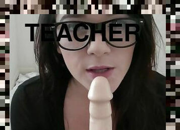 School Girl Sucking Teacher's Male Stick