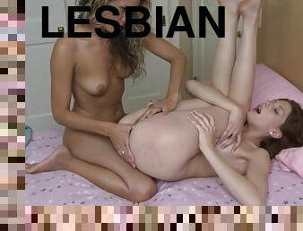 Lesbian face sitting with blonde babes Prinzzess and Ashlyn Molloy