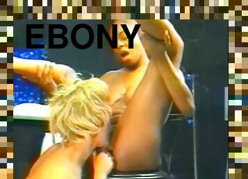 Ebony lesbians licking very pussy