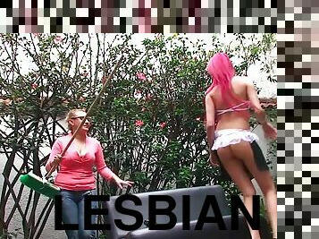 masturbación, lesbiana, latino, estrella-del-porno