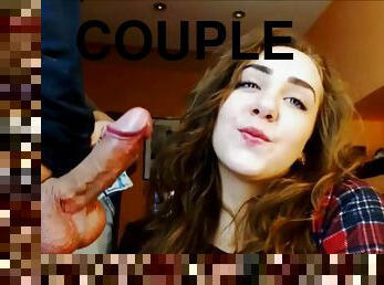Hot Cute Teen Sucks Cock On Webcam