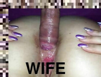 Cum in wife asshole anal gape massive cumshot