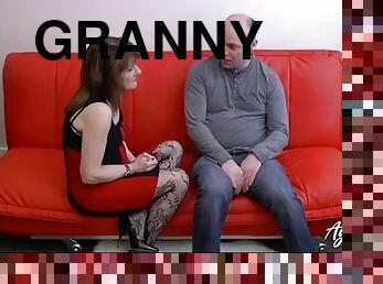 Step sons friend fucks granny in body stockings