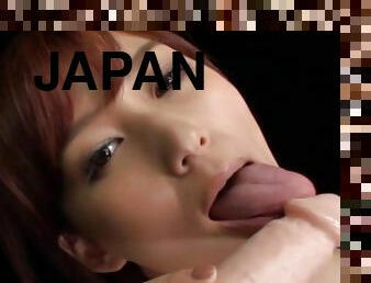 Japanese eye candy Aine Maria likes having cum in her mouth