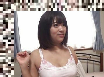 Sexy Japanese girlfriend moans while being fucked - Maino Itsuki