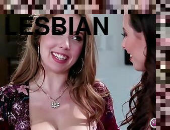 Casey calvert goes sixty nine with lena paul eating each other