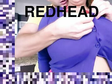 Redhead bbw
