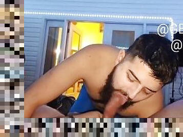 papa, amateur, fellation, énorme-bite, gay, sexe-de-groupe, joufflue, assez, pappounet, musclé