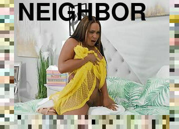 Hardcore interracial fucking with BBW neighbor Ny Ny Lew. HD