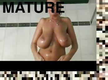 amateur, mature, seins-flasques