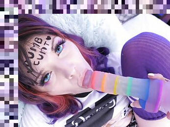 Cosplay Dumb Cunt Needs Cum for Intelligence - Hardcore with cumshot