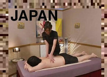 Japanese Girl Gives a Lucky Guy a Very Erotic Massage