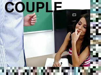 Yummy Peter North And Lexi Diamond Goes Hardcore In A College Classroom