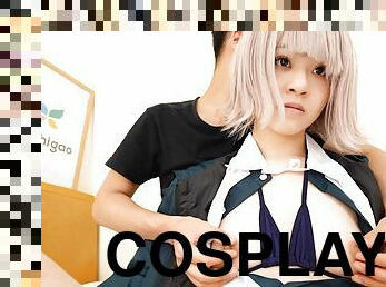 Cute Saeko Ishiki comes to us with a cute cosplay