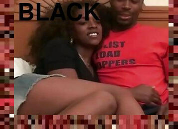 Black amateur couple taped their sex