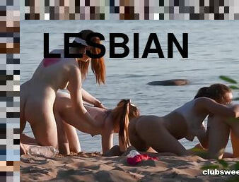 Skye Wood, Kitsune Liss And Olivia Trunk - And Lesbian