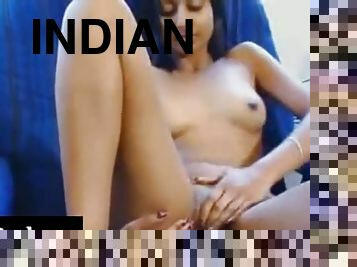 Adoring Indian chick shows off her gaping love hole