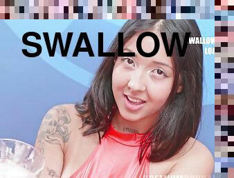 Valeria Valois swallowing 56 big loads in 4K - Cumshots