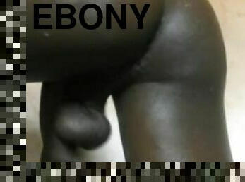 BISEXUAL EBONY CURVY BLACK ASS STRIPPING