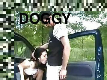 Dogging - Girlfriend Blows Stranger