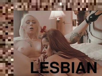 Lesbian milf teacher Christina Shine uses her naive and sexy college Vanna Bardot for sexual desire