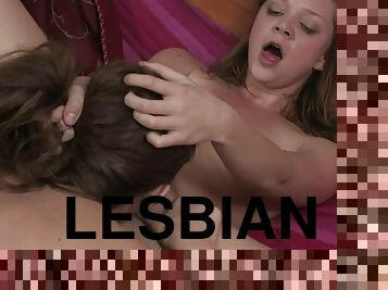 Temperature Rising Lesbian Sex With Naughty Teens And their Shaved Pussies