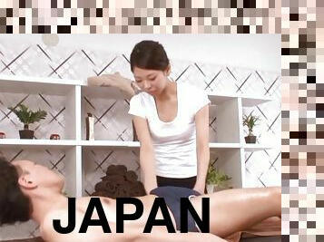 asiatique, hardcore, japonais, massage, couple, mignonne, rasé, jambes, diffusion