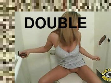 Double gloryhole adventure is something that she will never forget!