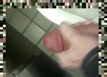 Jerking in the library stall