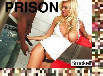 Brooke has some hot prison fucking