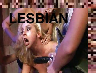 Girls gone wild in serious lesbian show