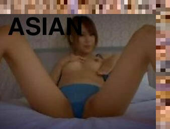 Sexy Asian Amateur Masturbating with her Panties On