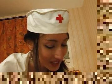 A arab girl nurse