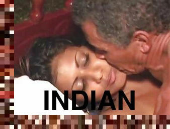 Old Big Cock Fucks A Gorgeous Indian Babe