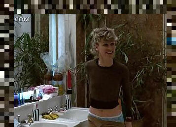 British Blonde Babe Julie Christie Strips To Her Cute Panties