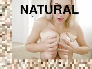 Huge Natural Tits Twerking Cum Slut