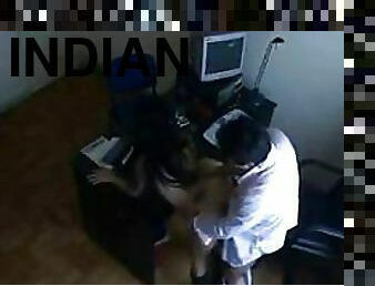 Indian Secretary Fucking with Her Boss In the Office