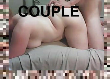 couple, belle-femme-ronde, joufflue, rousse, webcam, bout-a-bout