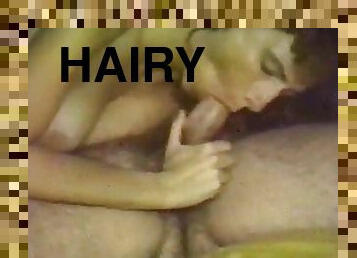 Attractive cowgirl with hot ass getting her hairy pussy fingered in homemade porn