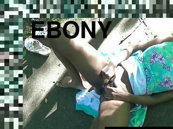 Ebony Teen Babe Blowjob In Street Sloppy Head Msnovember