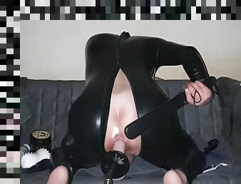 amateur, anal, jouet, gay, bdsm, machines, fétiche, latex, solo