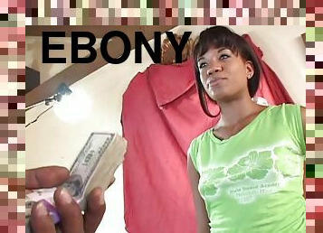 Ebony treats herself with endless BBC for cash