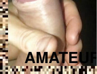 énorme, masturbation, amateur, énorme-bite, massive, solo, humide, bite