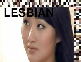 asiático, prometida, interracial, lesbiana, desnudándose, rubia, boda, morena, calientapollas