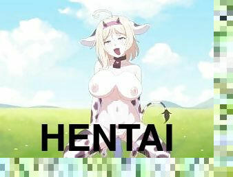CowGirl Hentai Solo Uncensored 60 FPS High Quality Animated