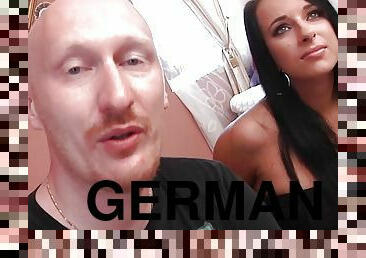 Anal sudden impact for the german brunette