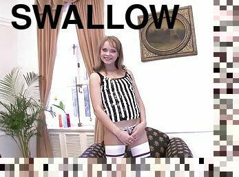 Beauty Olona loves to swallow cum