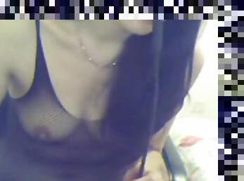 Thai Exhibitionist Girl On Webcam.