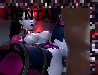 anal, interracial, point-de-vue, anime, hentai, 3d